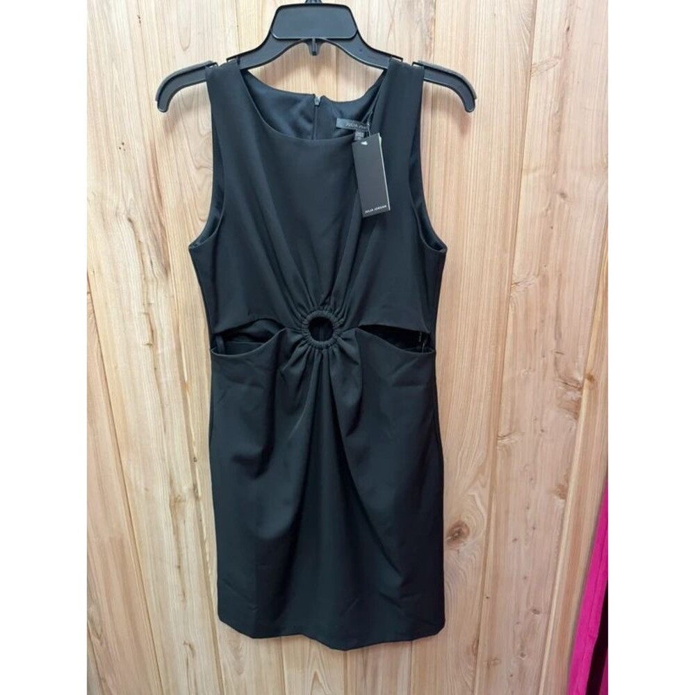 Julia Jordan Black Mini Cutout Dress Size 10 Vacation